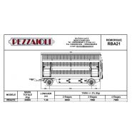 RBA21 - Remorque Bétaillère Carrozzeria Pezzaioli - Essieux jumelés fixes 10 000 kg, aluminium anticorrosion, 2 à 4 niveaux de chargement_3