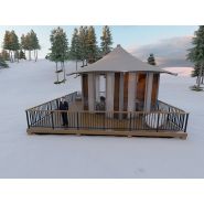 Tentes safari glamping - bdir - zone de pont : 85 mètres carrés_3