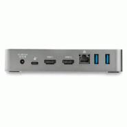 Dock USB-C - Station d'Accueil à  Double àÉcran 1080p HDMI - 65W Power Delivery - 1x USB-C, 3x USB-A,_3