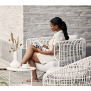 Fauteuil Aliona extérieur - design moderne et intemporel - tissu résistant à l'eau et à l'humidité_3