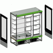 Vitrine réfrigérée pour supermarché à froid positif EXTRA1250CD L1350mm 38471 TEFCOLD_3