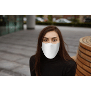 Masque facial en polyester respirant - Séchage rapide - Taille unique adulte_3