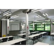 Système de médias au plafond pour la fourniture des connexions d'électricité, de données et d'air comprimé - Powerlift_3