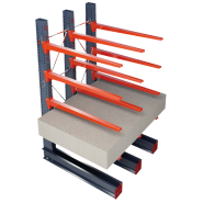 Rayonnage CANTILEVER pour charges longues et volumineuses_3
