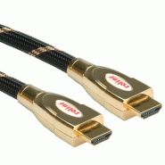 Roline gold câble hdmi ultra hd avec ethernet, m/m, 5 m_3
