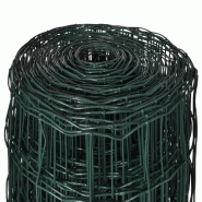 Vidaxl clôture euro acier 25 x 1,2 m vert 140592_3