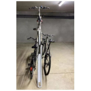 Support 3 vélos double rack et borne de recharge extérieure - velec hup confort_3