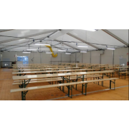 Tentes de déploiement HTS TENTIQ GmbH - solutions polyvalentes pour restauration et actions sanitaires dans les missions humanitaires_3