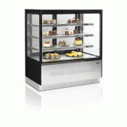 Vitrine réfrigérée sur base 258 litres | Tefcold - LPD1203F/BLACK_3