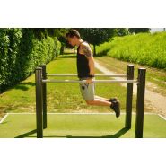 Barres parallèles senior - parcours de santé Proludic - JPS15-S-M - 1,70 m de largeur - 14 ans et plus_3