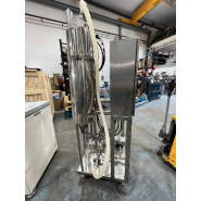 Cuve chauffant skid d'occasion avec pompe centrifuge - référence : c8304_3