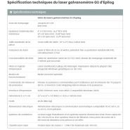 G2 - Marquages laser Epilog Laser - Puissances 30W ou 50W - Technologie de lentille dynamique_3