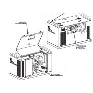 Groupe électrogène MOSA GE 7500 HSX - triphasé 6.5 kVA - moteur essence Honda GX 390_3