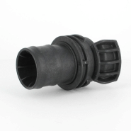 Demi-raccord symétrique avec verrou - DN 50 mm - Embout annelé Ø 55 mm - PP_3