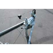 Remorque DAXARA 168 fabriquée en France avec une capacité de charge de 499 kg