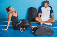 Sac à dos de padel recyclé avec porte-raquette - Kimood - Réf: KI0651 - 60% polyester recyclé_3