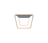 Table trapèze - Conçue pour manger ou jouer en plein air - BUT-39559 BLEU-JAUNE RAL 1033_3