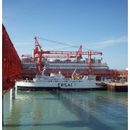 BOS 4200 - Grue portuaire offshore Liebherr - Capacité de levage max. 125t - Portée 72m_3