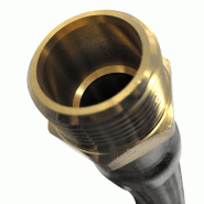 Flexible inox ø40mm intérieur m-f 1