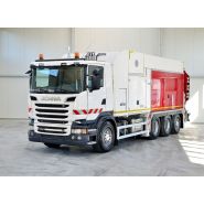 Camion Dino12 équipé d'une commande électrique SPS avec diagnostic à distance