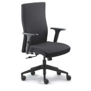 Fauteuil ergonomique STRIKE-COMFORT - mécanisme synchrone, dossier réglable, accoudoirs ajustables_3
