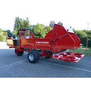 Pailleuse ergonomique avec régulation de débit pour une utilisation efficace