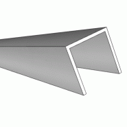Profils plans de travail aluminium longueur 670 mm - Jonction bord à bord  Egger épaisseur 38 mm - Le Temps des Travaux