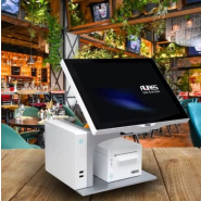 Caisse enregistreuse tactile peu encombrante et design pour snack, fast food et restauration rapide - SANGO AURES_3