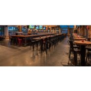 Chaise de restaurant - Style vintage - Structure en acier - Utilisation intérieure et extérieure_3