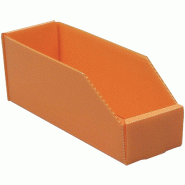 Bac à bec plastique alvéolaire orange - 761508 – 380 x 180 x 155 cm_3