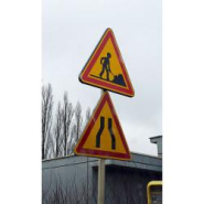 Panneau de danger AK5 - Travaux_3