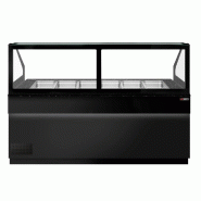 Saladette TORONTO - L2550 mm - Noire - 4 portes - 6x GN 1/1 - P900_3