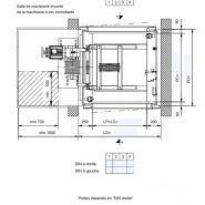 Monte-charges types 300.15/43F & 300.15/45F - CMC monte charges - Charge max 300 kg - Élévateurs avec pylône galvanisé_3
