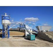 Master-30 Eagle centrale à béton mobile - 30 m3/h, montage rapide_3