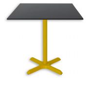 Table de restaurant Dina - robuste et personnalisable - piétement en fonte - plateaux sur mesure_3