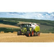 Presse à balles carrées Claas avec système TURBO FAN et noueurs performants