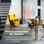 Radiateur infrarouge long - Wonderwall Smart 720 - extra plat, discret, zone d'efficacité jusqu'à 14m²_3