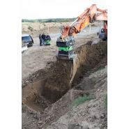 Roto-one facile à monter pour pelles hydrauliques