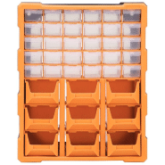 Vidaxl organisateur multi-tiroirs avec 39 tiroirs 38x16x47 cm 149603_3