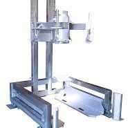 BG-L - Stations de remplissage pour big bags - Hecht - Accessible des trois côtés avec cadre porteur réglable et intégration de convoyeur à rouleaux_3