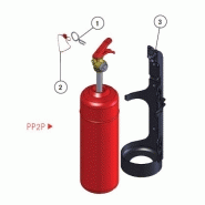 Extincteur portatif poudre ABC PP1P / PP2P - Polyvalent, certifié NF-EN 3, 1kg et 2kg_3