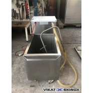 Filtre pour huile de friture CHARVET - Dimensions bac 250 x 450 x H 280 mm - Réf BMFH/40_3