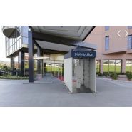 Tunnel de désinfection Mastertent - structure en aluminium, buses en acier inoxydable, faible consommation d'énergie et d'eau_3