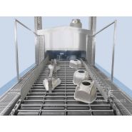 Système de lavage industriel pour moules alimentaires à haute performance