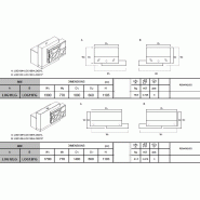 Borne d'accueil Organic avec système d'illumination - MDD - 130, Blanc brillant, A droite_3