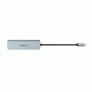 DICOTA D32060 hub & concentrateur USB Type-C Argent_3