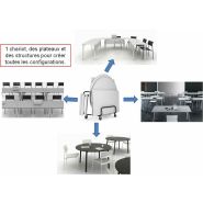 Fast, table modulable démontable sans outil