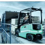 Location courte durée - Chariot élévateur électrique Mitsubishi 2500 kg, 4 roues, 80 V - EDIA EX FB25N_3