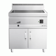 Bain-marie électrique sur meuble - 2x GN 1/1 - Meuble 2 portes Inox | GGM - Mario 700_3