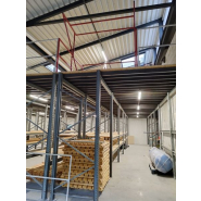 Plateforme de stockage sur rayonnage d'une  capacité de 250 Kg/m² jusqu'à 1000 Kg/m²   selon vos besoins_3